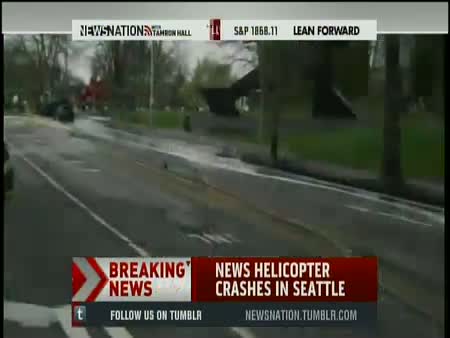 Watch BREAKING News: KOMO, KING5 News Helicopter Crashes, Burns in Downtown Seatle, Space Needle Video