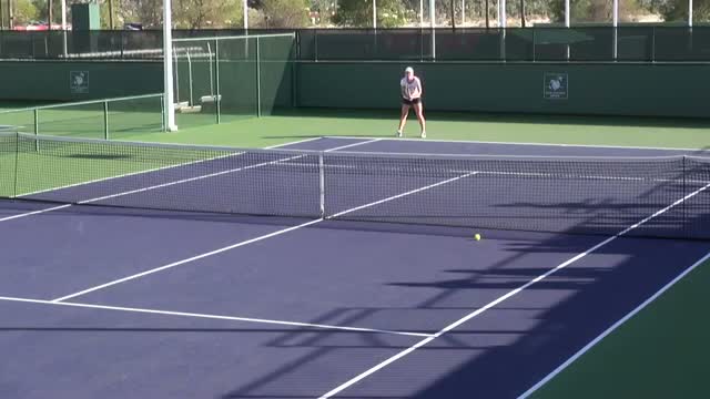 Watch 2014 Indian Wells: Simona Halep Pre-Semifinal Practice Video