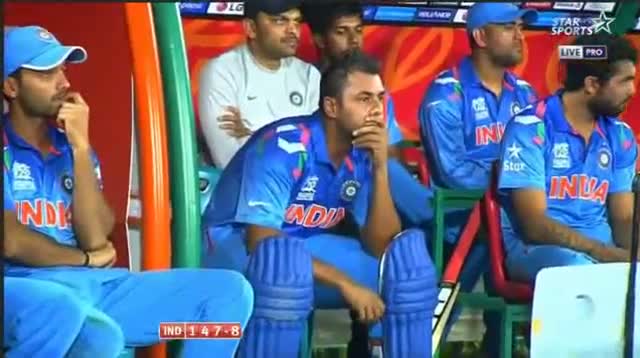 Watch India vs Sri lanka Last Over ICC World Cup 2014 Warm Up Match 17/3/14 Video