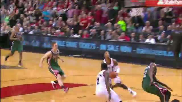 Watch NBA: Wesley Matthews Goes Behind the Back to Damian Lillard for the Jam Video