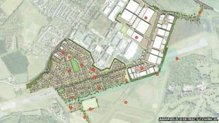 Watch Rolls-Royce housing plans approved in Hucknall Video