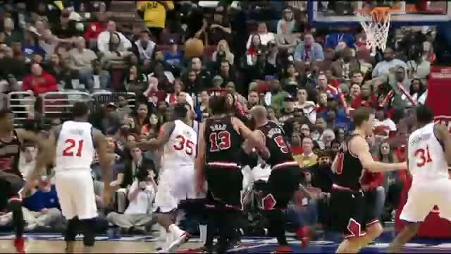 Watch NBA: Joakim Noah Takes it Coast to Coast Video