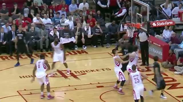 Watch NBA: Ricky Rubio Goes Around his Head to Gorgui Dieng for the SICK Assist! Video
