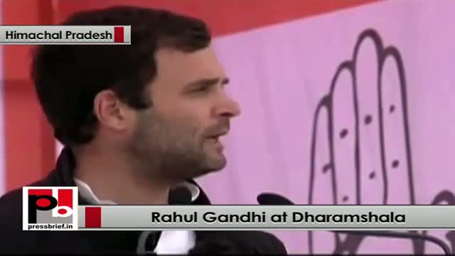 Watch Rahul Gandhi: Congress government has improved the infrastructure in Himachal Pradesh Video