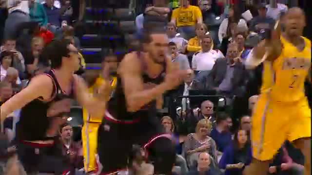Watch NBA: Paul George's Triple-Double Against the Bulls - Basket Ball - Sports Video Video