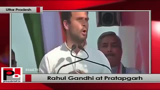 Watch Rahul Gandhi's rally at Pratapgarh (Uttar Pradesh) Video