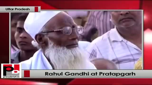 Watch Rahul Gandhi in Pratapgarh (UP): BJP filled with anger; Congress believes in love, brotherhood Video