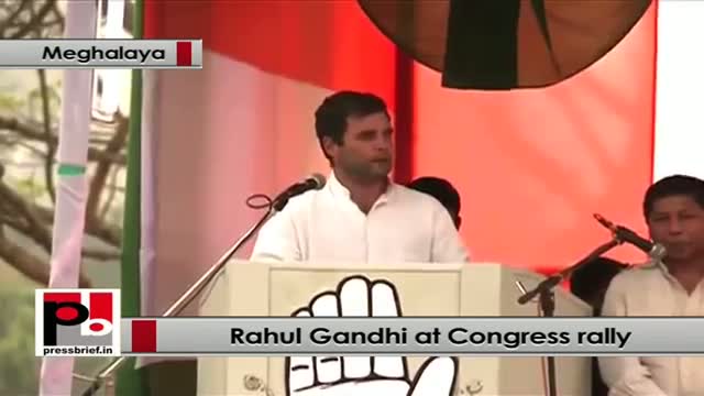 Watch Rahul Gandhi : Congress has old association with Meghalaya Video