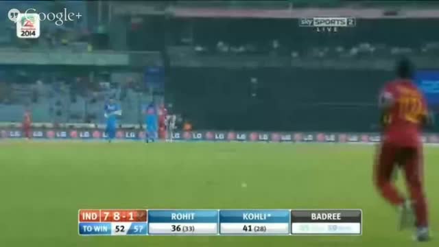 Watch India vs West Indies T20 Highlights - T20 World Cup 2014 - IND vs WI T20 (Cricket Video) - 23.3.2014 Video