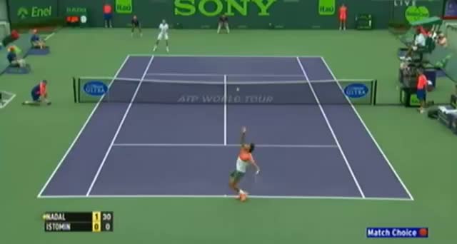Watch Rafael Nadal vs Denis Istomin (ATP Miami 2014) - Tennis Video Video
