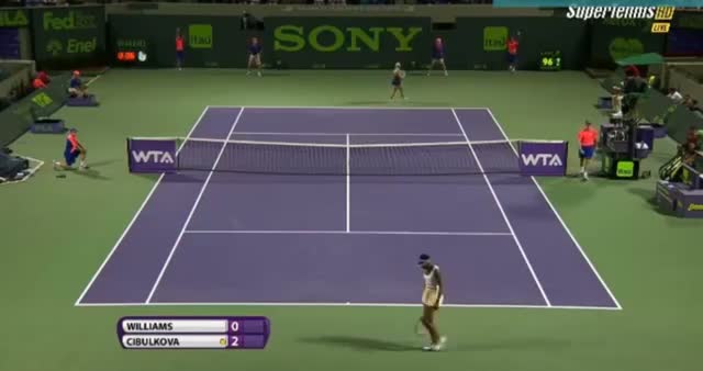 Watch Venus Williams vs Dominika Cibulkova (WTA Miami 2014) - Tennis Video Video