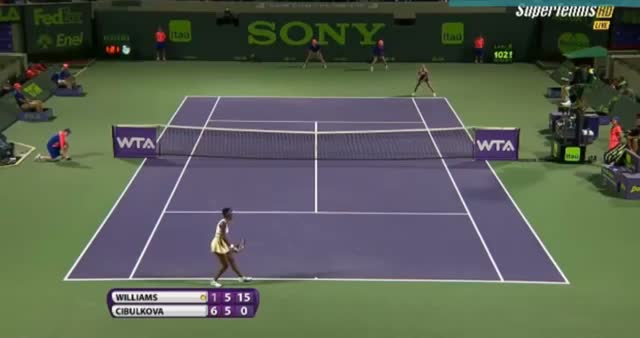 Watch Venus Williams vs Dominika Cibulkova (WTA Miami 2014) - Tennis Video - Part 5 Video