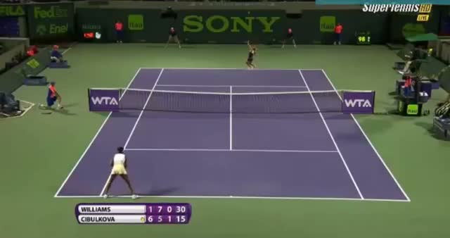 Watch Venus Williams vs Dominika Cibulkova (WTA Miami 2014) - Tennis Video - Part 6 Video