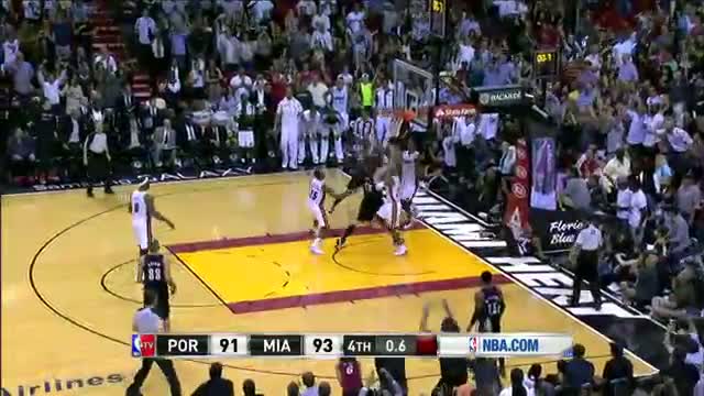 Watch NBA: LeBron's Game-Winning Layup and Chris Bosh's Game-Saving Block (Basketball Video) Video