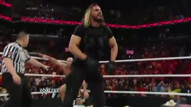Watch Dean Ambrose & Seth Rollins vs. The Real Americans: WWE Raw, March 24, 2014 Video