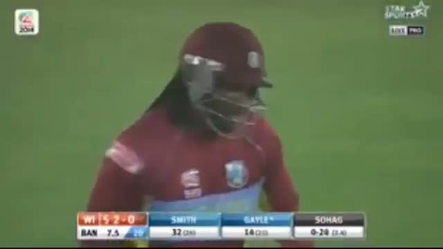 Watch WI Innings P1 - Bangladesh vs West Indies T20 World 2014 - WI Vs BAN T20 (Cricket Video) Video