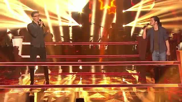 Watch The Voice of Switzerland 2014 - Robin Portmann vs. Dubhaltach Tracey - My Girl - Battle Video