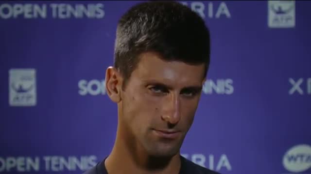 Watch Djokovic Discusses Fourth-Round Win Over Robredo At 2014 Sony Open Tennis (Tennis Video) Video