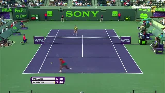 Watch Serena Williams vs. Yaroslava Shvedova - Miami 2014 Highlights [HD] (Tennis Video) Video
