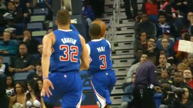 Watch CP3 Throws the Flashy Backboard Oop to Blake Griffin (Basketball Video) Video