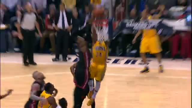 Watch NBA: "Let's Go!" - Paul George Mic'd Up During Dunk on LeBron (Basketball Video) Video