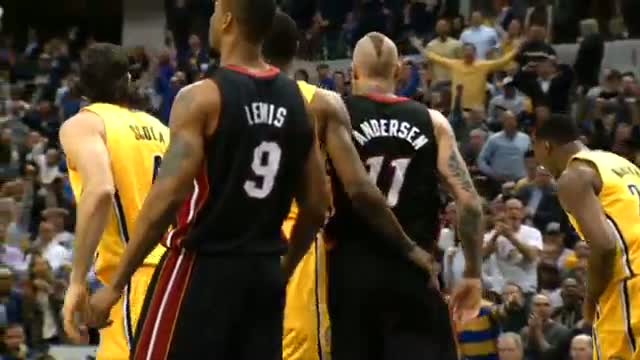 Watch NBA: Paul George's Drive and Dunk on LBJ in Phantom Slow Mo (Basketball Video) Video