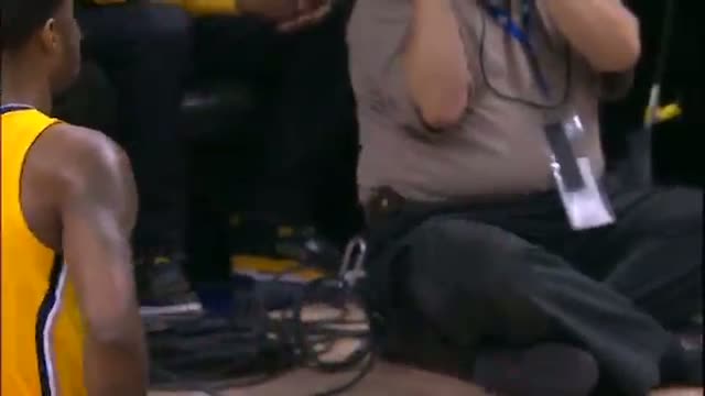 Watch NBA: Paul George and Dwyane Wade In-Game Access (Basketball Video) Video