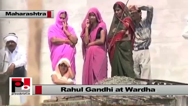 Watch Rahul Gandhi at Congress rally in Wardha (Maharashtra) takes on BJP, part 01 Video