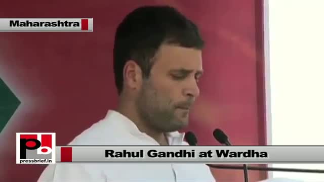 Watch Rahul Gandhi: People of Wardha have the DNA of Congress ideology Video