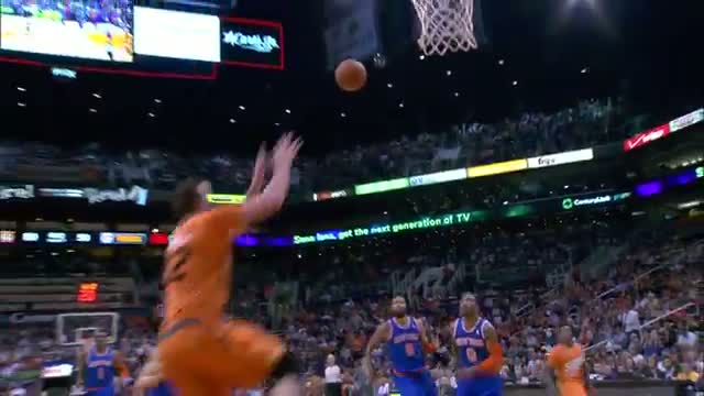 Watch NBA: Miles Plumlee Finishes the Fastbreak With a Reverse Alley-Oop (Basketball Video) Video