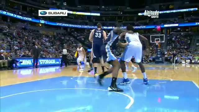 Watch NBA: Timofey Mozgov Destroys the Rim Versus the Grizzlies (Basketball Video) Video