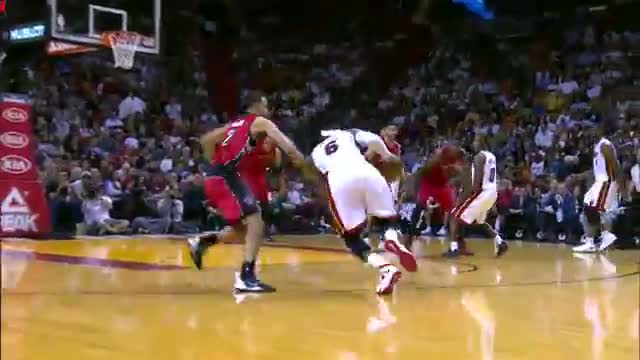 Watch NBA: LeBron James Takes the Hit and Converts the Crazy Circus Layup (Basketball Video) Video