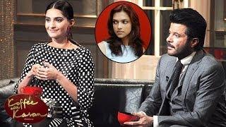 Watch Sonam Kapoor INSULTS Deepika Padukone on Koffee With Karan 4 30th March 2014 Video Video