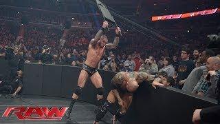 Watch Batista vs. Randy Orton - No Disqualification Match: WWE Raw, March 31, 2014 Video