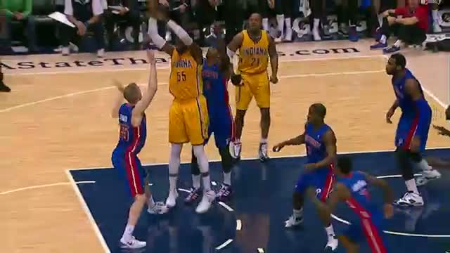 Watch NBA: Paul George Drains the Deep 3 Pointer (Basketball Video) Video