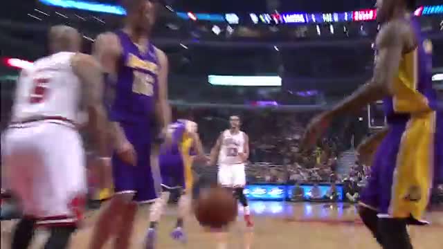 Watch Joakim Noah Shows Off His Passing Skills (Basketball Video) Video