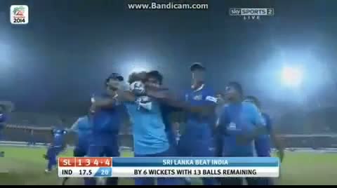 Watch WINNING MOMENTS INDIA VS SRI LANKA T20 WORLD CUP FINAL 2014 (CRICKET VIDEO) Video