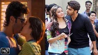 Watch Arjun Kapoor Tries To Kiss Alia Bhatt In Public Video