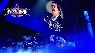Watch The Undertaker pays his respects to 2014 WWE Hall of Fame Inductee Paul Bearer Video