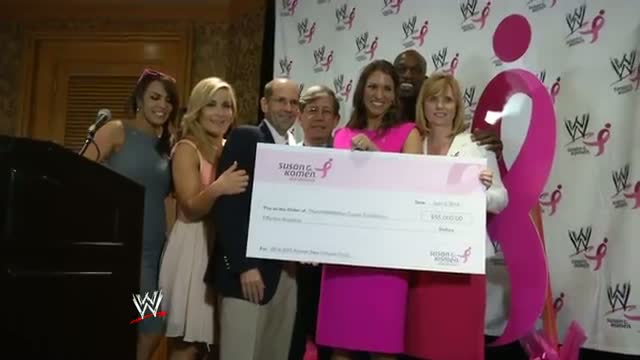 Watch Stephanie McMahon makes an exciting announcement Video