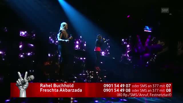 Watch Voice of Switzerland 2014 - Rahel Buchhold & Freschta Akbarzada - Will You Still... - Live-Show 2 Video
