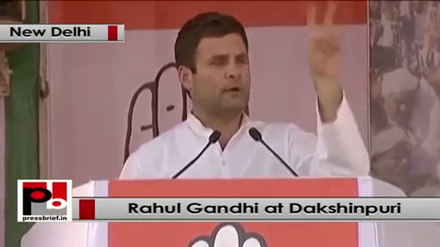 Watch Rahul Gandhi: Congress has run the govt. of poor and downtrodden people Video