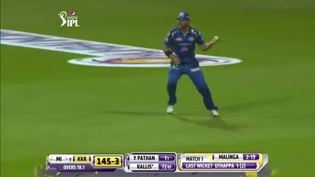 Watch Mumbai Indians vs Kolkata Knight Riders, Short Highlights - MI vs KKR - PEPSI IPL 2014 - Match 1 (16 April 2014) Video