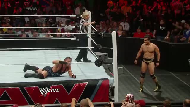 Watch Rob Van Dam vs. Alberto Del Rio - WWE Intercontinental Title Tournament Match : WWE Raw, April 14, 2014 Video
