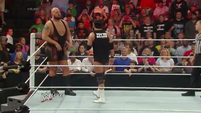 Watch Big Show vs. Damien Sandow: WWE Raw, April 14, 2014 Video