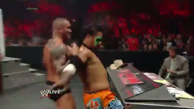 Watch The Usos vs. Batista & Randy Orton: WWE Raw, April 14, 2014 Video