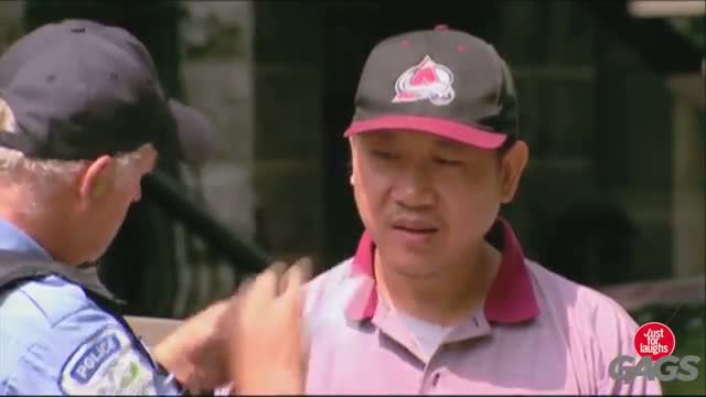 Watch Cop Rips Ticket for $exy Kiss - Throwback Thursday - Just for Laughs Gags Video