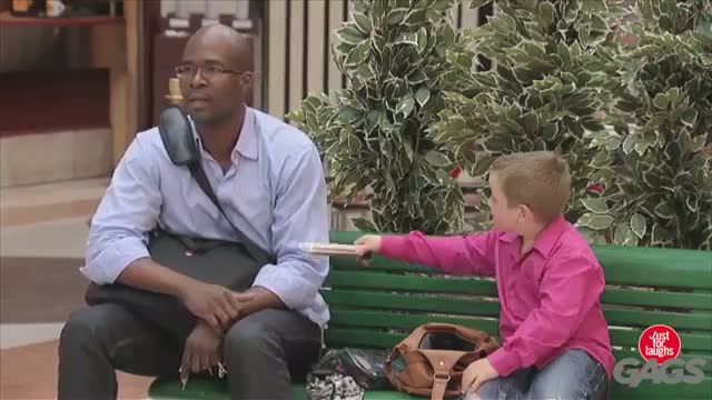 Watch Kid Finds Mom's Dildo - Just for Laughs Gags Video