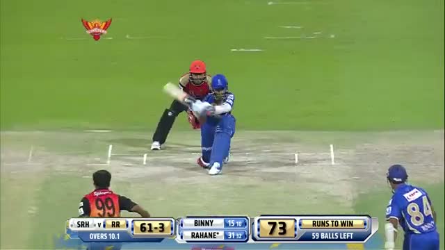 Watch SH vs RR - Match 4 - Ajinkya Rahane played match winning knock  - PEPSI IPL 2014 (18 April 2014) Video