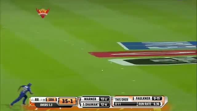 Watch SH vs RR - Match 4 - Shikhar Dhawan scored 3 Fours and a big Six - PEPSI IPL 2014 (18 April 2014) Video